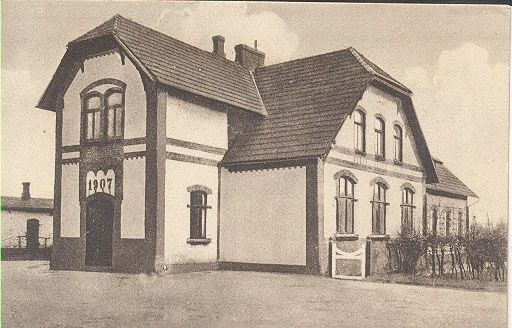 I 1907 byggedes den nye skole i Toftlund på Søndergade 52